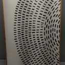 ANHUIB Large Jesus Wall Art 24x36 Inch Jesus Feeds The 5000 Canvas Wall Art Set of 3 Framed Christian Wall Decor Modern Abstract Art Print for Living Room Bedroom Office