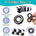 Fidget Toys Adults Pack, 5PC Sensory Toys Set Easter Basket Stuffers for Kids 8-12 Teen Autism, Desk Toy Stress Relief Fidget Spinners for ADHD Valentines Day Gifts for Children Cool Gadgets for Men