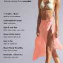 Conceited Womens Cover Ups for Swimwear - Sheer Chiffon - Sarong Wrap Skirt Bathing Suit for Beach