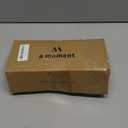 a moment Beige Reversible Pillow Covers 2 Pack - Farmhouse Chenille Throw Pillows, Neutral Textured Decorative Throw Pillow Covers with Border for Couch Sofa Bed (12x20 Inch, No Insert)