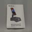 TechGlow Foldable Cellphone Stand with Wireless Bluetooth Speaker Birthday Gifts for Men Women Mother Father Cool Tech Gadgets