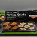 Presto 07072 22-Inch Extra Large Griddle, 22"x 13", Low Profile Design, Ceramic Nonstick, Black