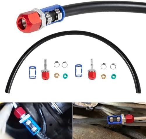 800-671 A/C Line Splice Kit for 3/8 Line With No.6 Hose, A/C Air Conditioning Repair Splice Connector, Universal Fit For 3/8'' Hose to Hard Lines Repair