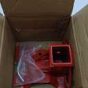 2'' Rear Receiver Tow Hitch for Can-Am Maverick X3 / X3 Max 2017-2025, Includes Cotter & Hitch Pin, 3/16" Heavy Duty Steel Receiver Hitch, Red