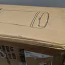 BestOffice | 13 Gallon Plastic Trash Can with Lid | Dark Black | Automatic Touchless Garbage Can | Odor Control | Modern Oval Design | Easy to Clean | Fits Any Kitchen, Bathroom, Office or Home