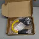 Tellegloww Generator to Dryer Adapter Cord NEMA L14-30P to 10-30R 30 Amp, ETL Listed, 4 Prong Locking Generator Male to 3 Prong Dryer Female for EV, 10 AWG STW, 1FT