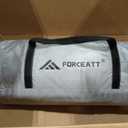 Forceatt 12x14FT Waterproof Anti-UV Camping Tarp with 2 Poles (UPF50+), Lightweight Sun Shelter for Car, Tent, Hammock in Hiking, Backpacking, Garden and Traveling