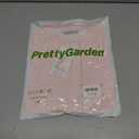 PRETTYGARDEN Women's Lace Long Sleeve Button Down Blouse (L)