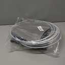 Drum Lamp Shades for Table Lamps 12" Top x 12" Bottom x 8" High Linen Lampshade Set of 2 Gray Lamp Shade with E27 to E26/E14 Adapters for Floor Lamps Bedside Lamps, Gray, Assembly Required