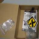 Xprite Blue LED Emergency Dash Strobe Light, Interior Windshield Safety Warning Police Lights w/Suction Cups, 12V Windshield Visor Light Bar for Police Law Enforcement Firefighter POV Vehicles Trucks