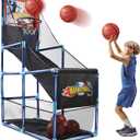 OCHIDO Arcade Basketball Game Set with 4 Ball,for Kids 3 4 5 6 7 8 9 10 +Years Old Boys,Kids Indoor/Outdoor Sport Play,Ideal Gift Age 3-5,6-8,8-10