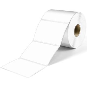 L LIKED 3" x 2" Direct Thermal Labels, Permanent Adhesive Barcode Shipping Label & Compatible with Rollo, Zebra and Other Desktop Printers (1 Roll, 700 Labels)