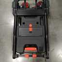 Upgraded 3 in 1 Convertible Folding Hand Truck with Brakes, Hand Truck Dolly Heavy Duty 660lbs Capacity, Stair Climbing Cart with Adjustable Shovel Board and Fixed Handle for Moving