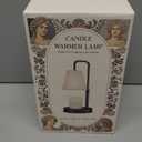 GVY Candle Warmer Lamp with Timer  Dimmable Wax Warmer for Vintage Room Decor, Height Adjustable Candle Lamp for Mom, Birthday Gifts for Women,House Warming Gifts for New Home Decor with 2 Bulbs (Black)