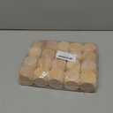 ZEAYEA 20 Pcs Blank Wooden Dice, 2 inch Unfinished Square Blocks, Blank 6 Sided Wood Cubes with Rounded Corners for Building Blocks, DIY Craft Projects, Party Supplies