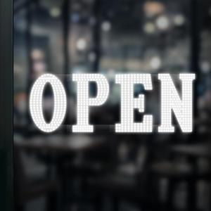 40"x14" Open Sign, Extra Bright Jumbo Led Open Signs for Business with High Visibility and Longlife Working Business Sign for Stores Bar Hotel Retail Shops Window Salon Office (40" x 14", White)