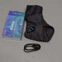 Perytong Sleeping Headphones Bluetooth Headband, Soft Long Time Play Sleeping Headsets with Built in Speakers Perfect for Workout,Running,Yoga,Travel, Darkgray