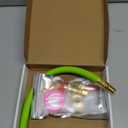 Minimprover Lead -Free Brass 16.9" Winterize Sprinkler System RV Motorhome Boat Camper and Travel Trailer: Air Comp Quick-Connect Plug To 3/4" Garden Hose Faucet Blow Out Adapter Fitting with Valve