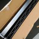 WDT 2-Tier Utility Cart with Wheels, Metal Cart with 1000LBS Capacity, NSF Heavy Duty Rolling Cart, Commercial Grade Serving Tool Storage Carts for Warehouse Garage Kitchen, 24"D x 45"W x 39"H, Black