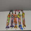 Bohemian Handmade Design Cotton Multi Color Cotton Fashion Multi Colored Umbrella Embroidery Boho Umbrellas Parasol (5 Pcs Lot)