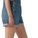 Levi's Women's Vintage Shortalls (Blue, XL)