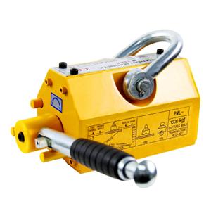 Magnetic Lifter, 2200 Lbs Lifting Capacity, Lifting Magnet with Release, Permanent Lift Magnets, Steel Magnetic Lifter, Magnet for Hoist, Used in Shop Crane for Lifting Plate Steel