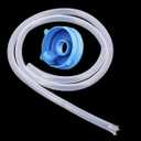 Myvision Replacement Hose & Cap for Electric Water Dispenser Pump, Contains Food Grade Silicone 5 Gallon Water Bottle Cap ×1 and Food Grade Hose ×1 Extended and Thickened Total Length 2.8 FT