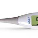 Adtemp Oral & Rectal Digital Thermometer Stick LCD Display 418N 1 Each