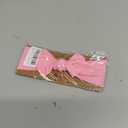 BABYGIZ Baby Girl Headbands-Infant,Toddler Cotton Handmade Hairbands with Bows Child Hair Accessories (Pink)