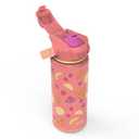Happy Fruit Antimicrobial Stainless Steel Double Wall Vacuum Beacon Bottle