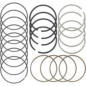 Tokinng STD Engine Piston Ring Set Fits for Buick Lacrosse Verano Chevy Equinox GMC Terrain for Pontiac for Saturn 2.4L L4 DOHC 2006-2017, Replaces 9761304910, 2C5228, PR336