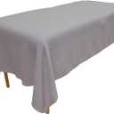 Body Linen Waffle Weave Massage Table Blankets - Soft and Stylish 50/50 Polyester-Cotton Blend - 66 by 90 inches 1 Pack Gray