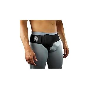 veryday Medical Hernia Guard - Inguinal Hernia Belt for Men, Post Surgery Men's Inguinal Hernia Support Truss for Inguinal, Groin Hernias Adjustable Waist Strap - Black, Large/XLarge