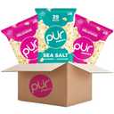 PUR Popcorn, Made with Coconut Oil, Sweet & Salty and Sea Salt, Guilt-Free & Healthy Snack, Gluten Free, Vegan & Non-GMO, Individual Bags, 6.07 oz. (Pack of 3) 