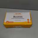 REVIX Microwave Booties for Cold Feet & Discomfort Relief, Heated Slippers for Women & Men with Moist Heat Therapy, Microwavable Foot Warmers for Home & Bed Use, Adjustable Non-Slip Slippers, Navy L