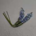 IBlue Delphinium Artificial Flowers 5 PCS Larkspur Artificial Flowers Silk Flowers Long Stem Flowers for Tall Vase Real Look Flowers for Home Wedding Home Decoration(Light Blue)