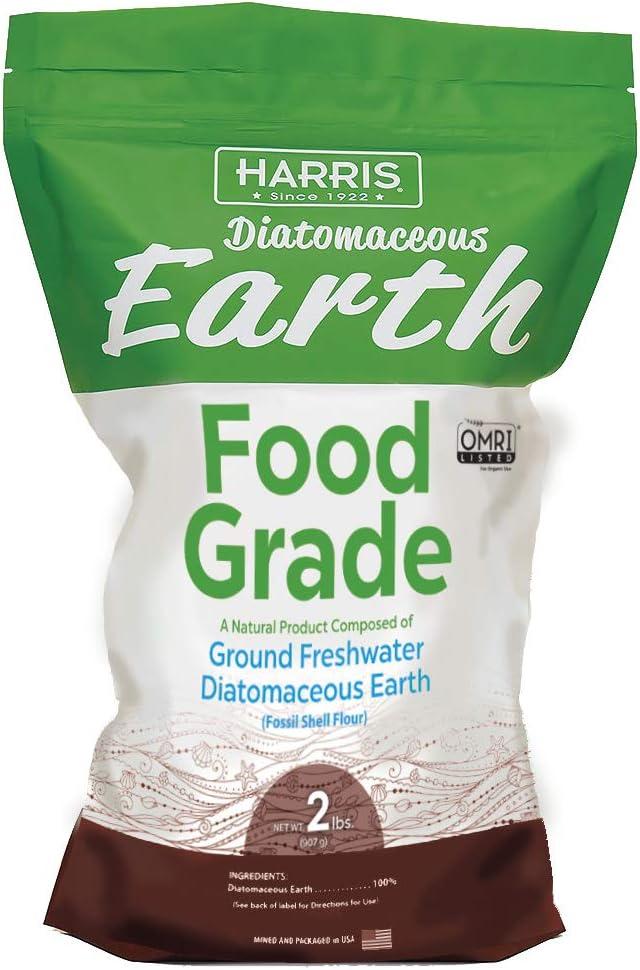 Harris Diatomaceous Earth Food Grade, 2lb OMRI Listed - Approved for Organic Use