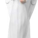 60th Birthday Gift for Ladies Guardian Resin Angel Figurine Statue Holding Heart Hand Painted Angel Decorations for Home Meaningful Ideas Gifts for Women Mom Grandma