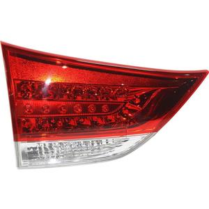 For Toyota Sienna Rear Inner Tail Light 2011 2012 2013 2014 Driver Side With Bulbs Included BASE|LE|XLE|LIMITED CAPA Certified For TO2802110,TO2802125 | 81590-08011