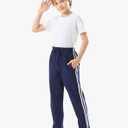 Rolimaka 4 Pcs Boys Sweatpants Soft Fleece Lined Open Bottom Youth Basic Athletic Joggers with Pockets Thermal Pants for Boys (Black, L)