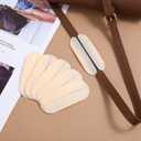 Gatuida 6pcs Bra Strap Pads Mini Soft Silicone Shoulder Pads, Invisible Non-Slip Bra Strap Cushions Holders for Women (Beige)