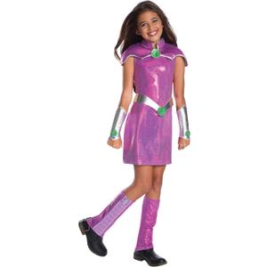 Rubies DC Superhero Girls: Starfire Costume for Kids, Girl's Large