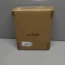 KINLINK 8x10 Picture Frame Black Wood Set of 4, Wooden Photo Frame Matted 5x7 with Plexiglass for 5x7 with Mat or 8x10 without Mat for Table and Wall Display