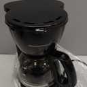 Elite Gourmet EHC4128 Automatic 4-Cup Brew & Drip Coffee Maker with Pause N Serve, Glass Carafe, Reusable Filter, On/Off Switch, Keep Warm, Water Level Indicator, Black