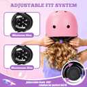 Kids Bike Helmet,Adjustableoddler Skateboard Helmets for 3-5-8-14 Years Kids Girls Boys Youth Bicycle Helmet for Scooter Balance Bike Rollerskating Skateboard, Small