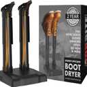 JobSite Boot Dryer - Silent Shoe Dryer & Warmer For Work Boots, Gloves & Shoes - Fanless Convection Dry - Helps Reduce Odor