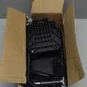 Economy Footrest for Standard Wheelchairs and Transport Chair, Composite Footplates And Heel Loops,Universal Swing-Away Footrests, wheelchair replace parts.Same function as T93HEP, PH-SF.(1 Pr, Black)