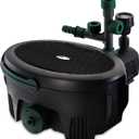 Pennington Aquagarden, Inpond 5 in 1 Pond & Water Pump, Filter, UV Clarifier, LED Spotlight and Fountain, All in One solution for a Clean, Clear, and Beautiful pond, for Ponds up to 600 Gallons
