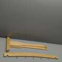 YiePhiot Chime Stand, Gong Target Stand, Koshi Chime Stand can hold a gong or five Chimes, Chimes Stand is easy to assemble for Sound Healing, Meditation