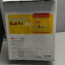 QPAU 3-in-1 Inflatable Bounce House for Toddlers 1-3, Ball Pit & Trampoline, Inflatable Bouncy House with Pump, Safety Net, Indoor & Outdoor Bubble Bouncer Baby Play Yard